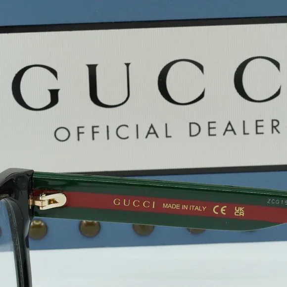 FINAL PRICE NEW GUCCI GG0343O 007 EYEGLASSES - Picture 5 of 9